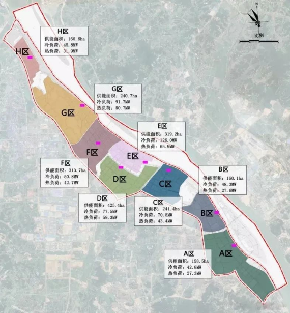 “十四五”期間，長沙望城濱水新城規(guī)劃建設(shè)8座淺層地?zé)崮茉凑?地大熱能