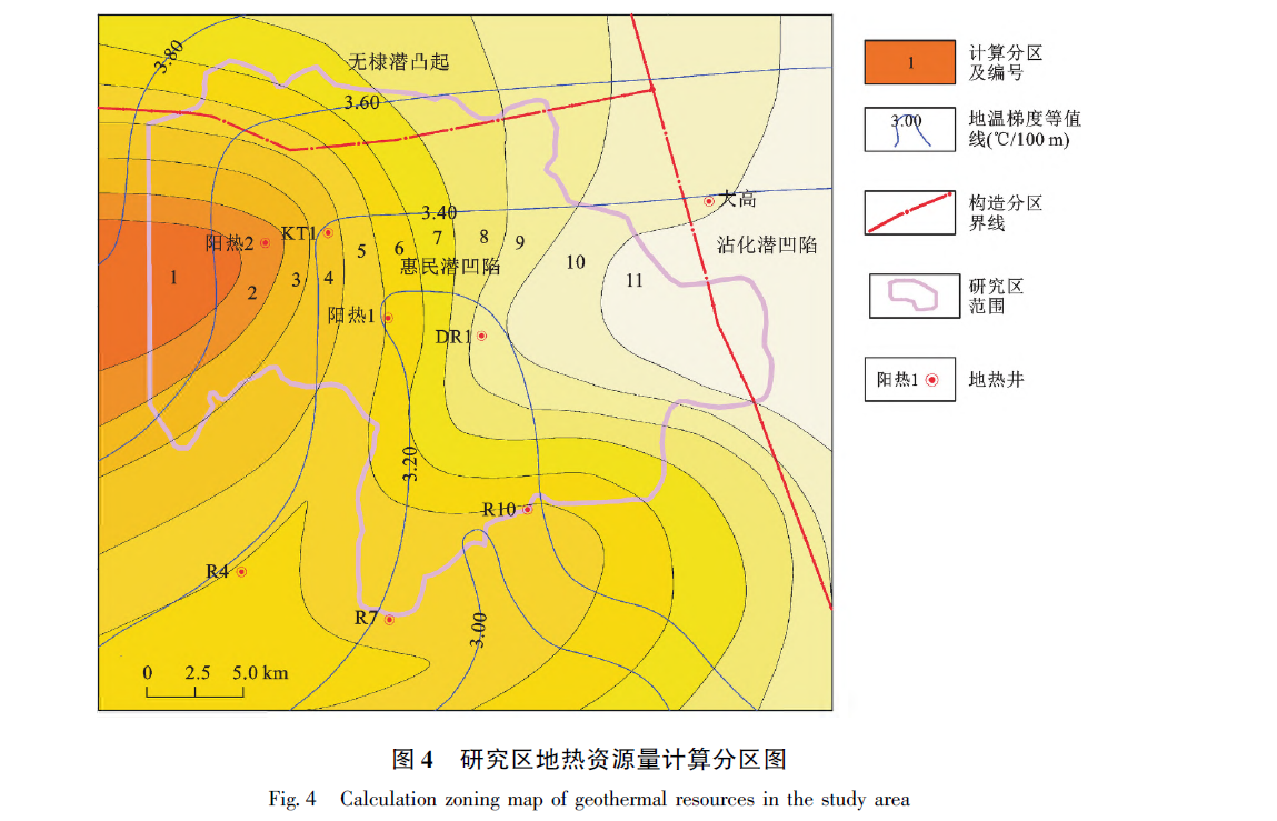 山東省陽(yáng)信縣東部地區(qū)地?zé)岬刭|(zhì)特征及資源量評(píng)價(jià)-地?zé)豳Y源開發(fā)利用-地大熱能